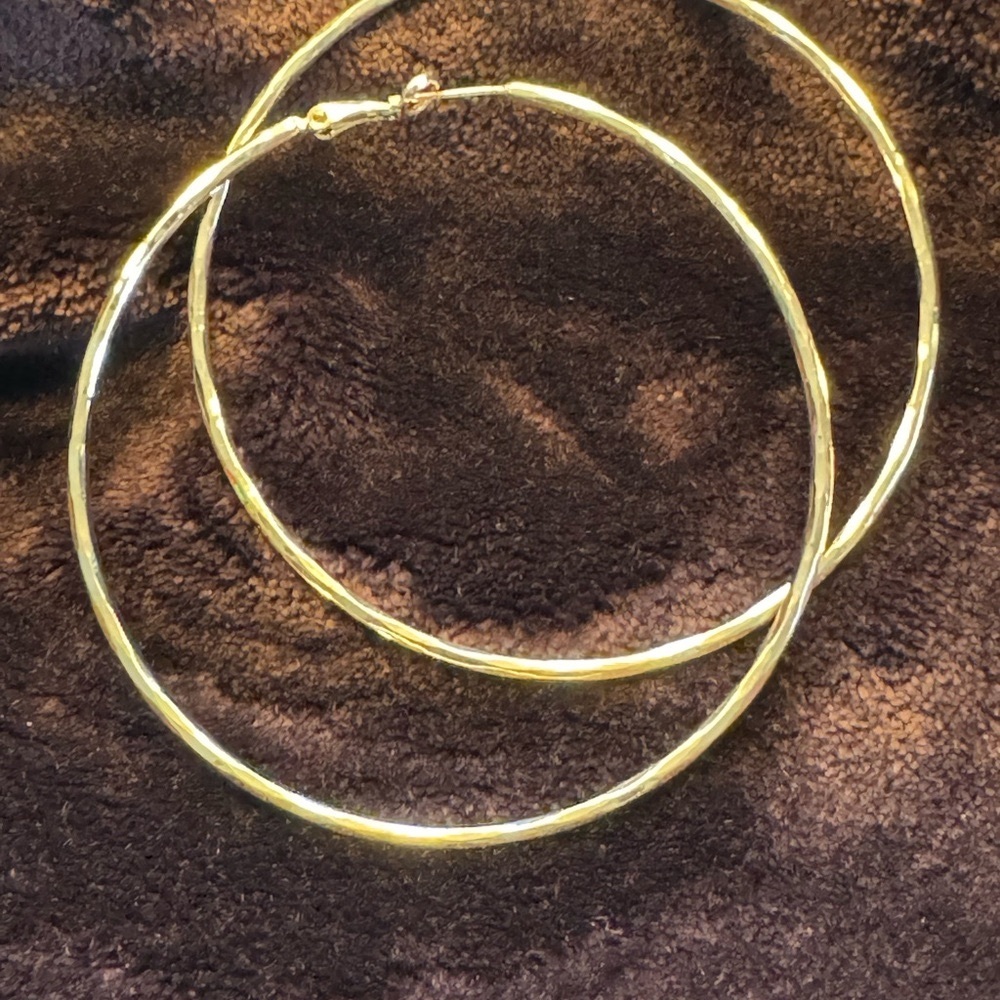 Silver Hoop Earrings